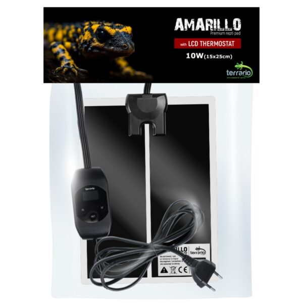Terrario Amarillo 10W - mata grzewcza z termostatem LCD - obrazek 2