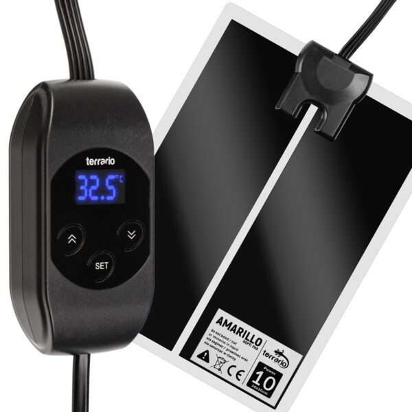 Terrario Amarillo 10W - mata grzewcza z termostatem LCD - obrazek 3
