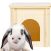 OiiBO Wooden House WH02L - drewniany domek dla gryzoni - obrazek 2