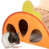 OiiBO Wooden House ERS68 - domek dla gryzoni - obrazek 3