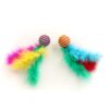 HappyPet Carnival Ball Toy - zabawka dla kotów 2 szt - obrazek 3