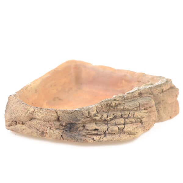Terrario StoneLake L - rogowa miska na wodę 20x20x4cm - obrazek 3