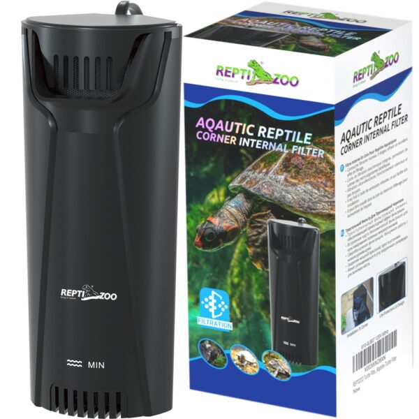 Repti-Zoo Reptile Aquatic Corner Filter - filtr wody dla żółwi i płazów 350l/h