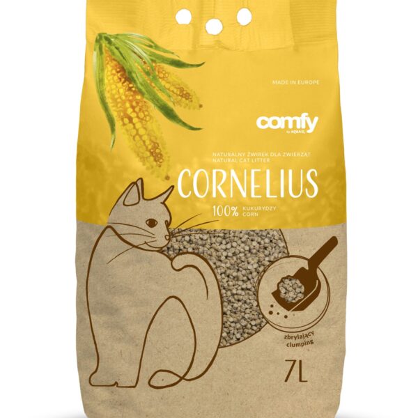 Comfy Cornelius Natural 7l - żwirek kukurydziany dla kota