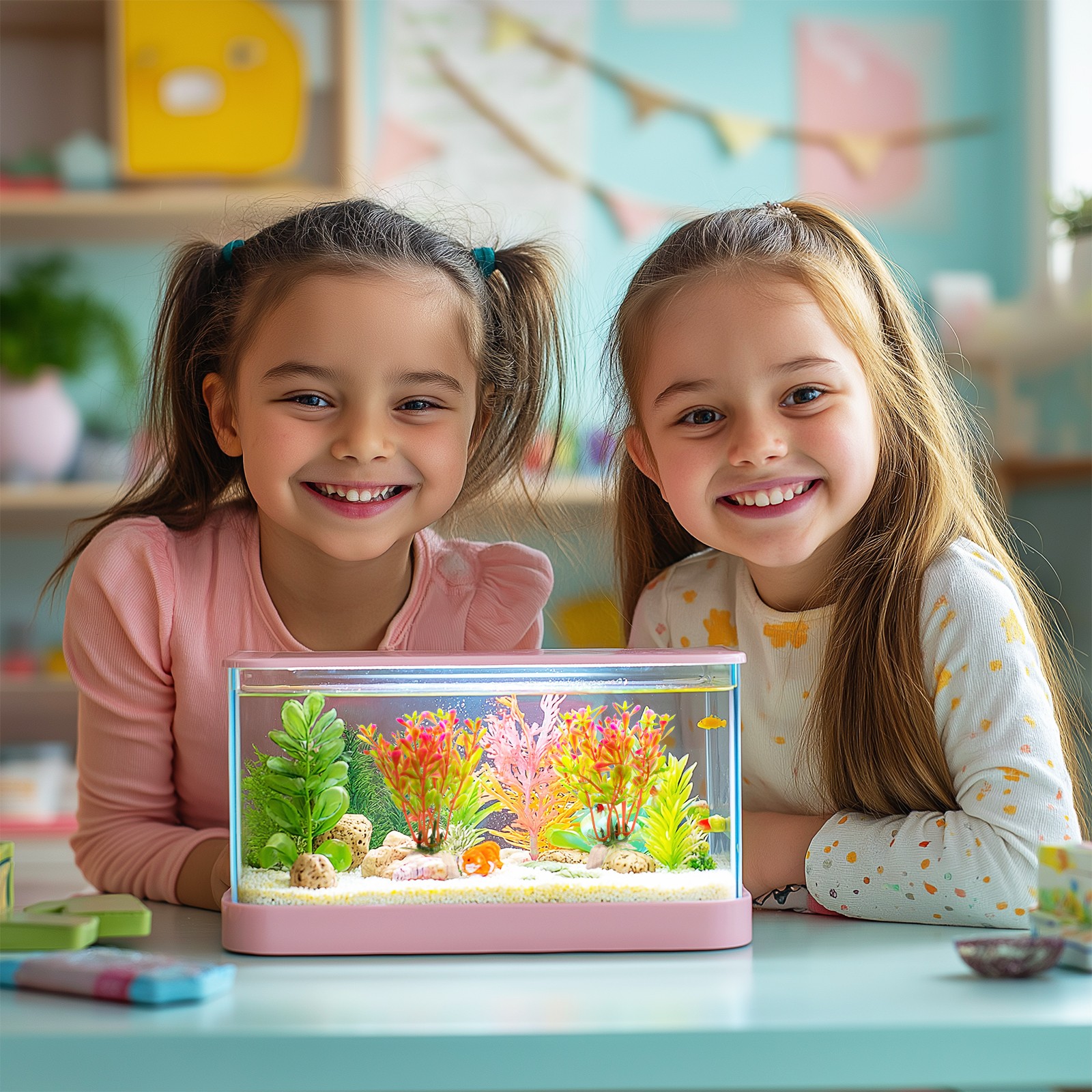 Kruger Meier Plant Fluo Pink - roślinka sztuczna - obrazek 3