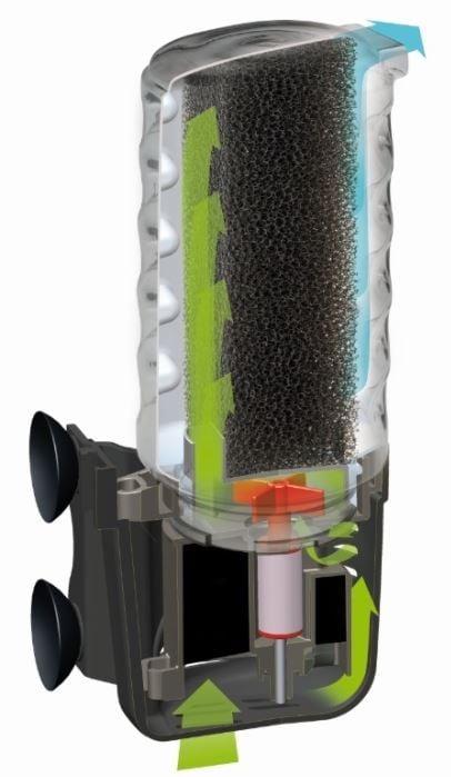 Aquael ASAP 300 - filtr wewnętrzny do 100l - obrazek 2