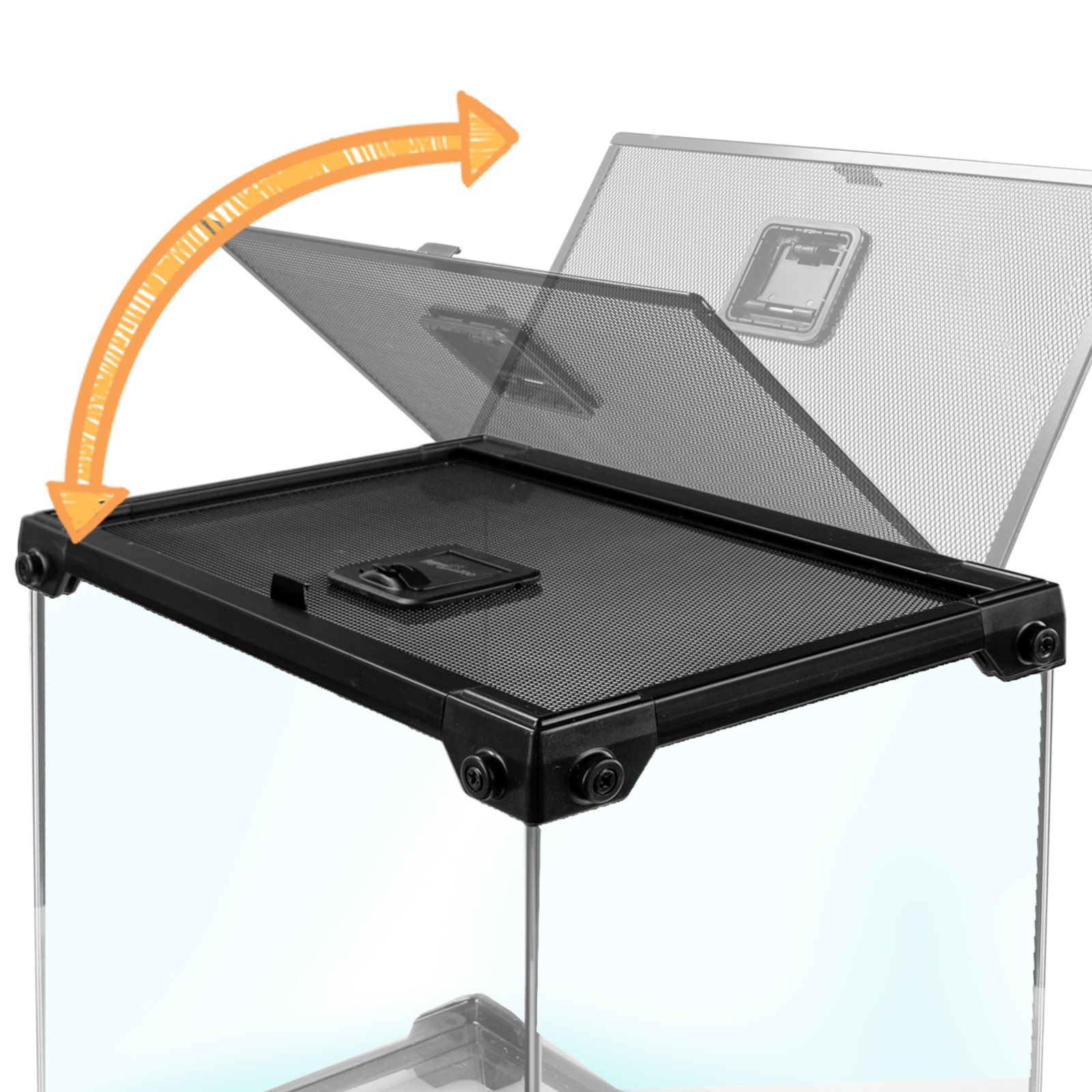 Repti-Zoo Terrarium szklane z siatką NAK11B 30x20x30cm - obrazek 2