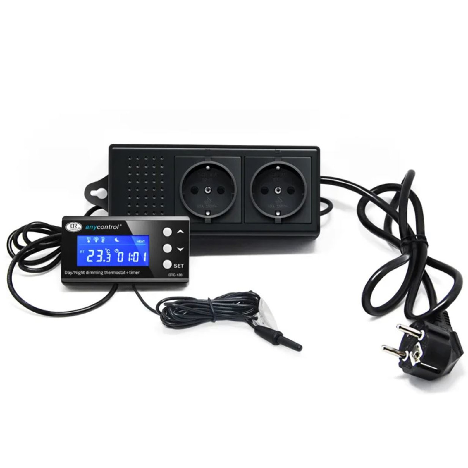 Ringder DTC-120 Dimming thermostat - termostat i programator czasowy