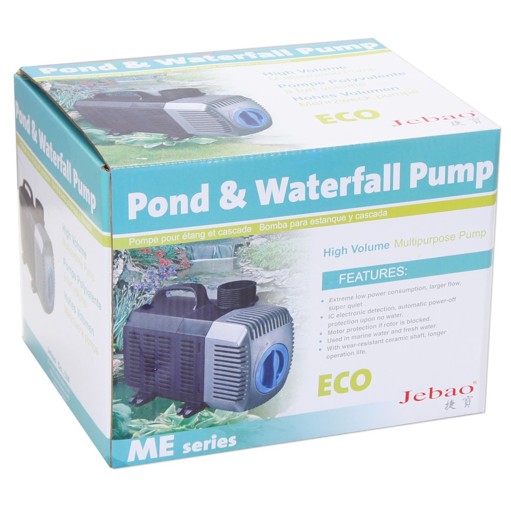 Jebao ME-2500 ECO - pompa do oczka 2500l/h (10W) - obrazek 2