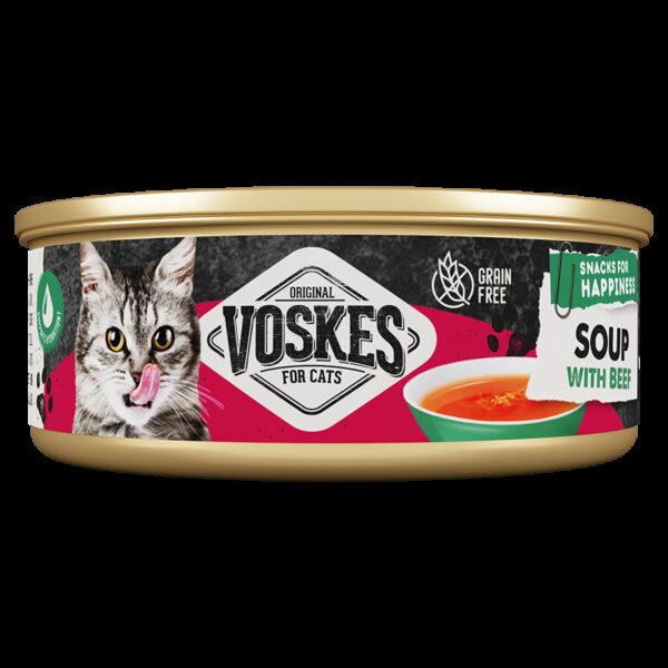 Voskes Cat Soup With Beef - zupka z wołowiną dla kota 50g