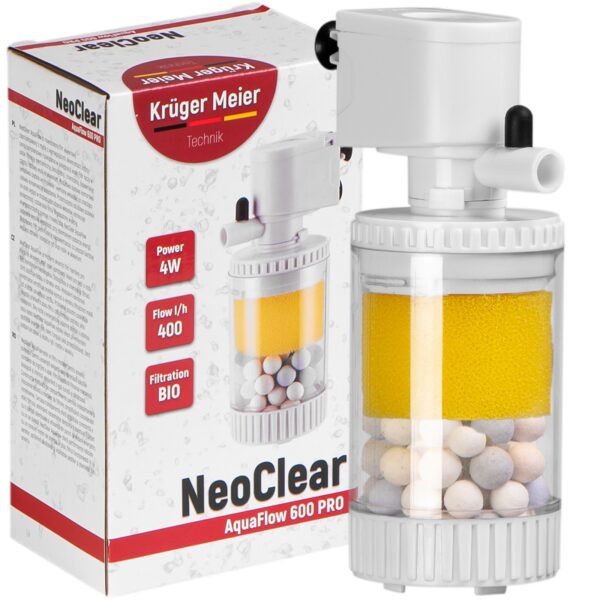 Kruger Meier NeoClear 600 - filtr wewnętrzny do akwarium 20l - 40l