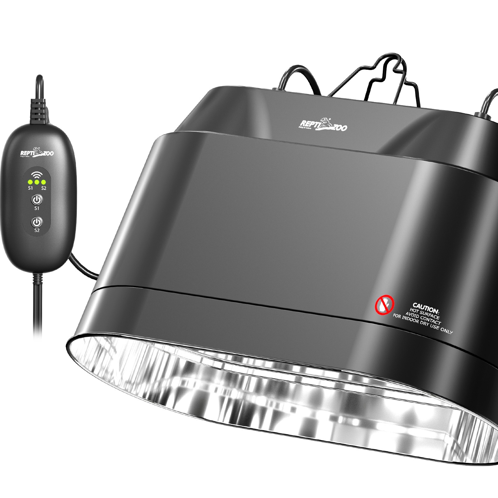 Repti-Zoo Smart WiFi Dual Lamp - podwójna lampa grzewcza sterowana aplikacją - obrazek 2